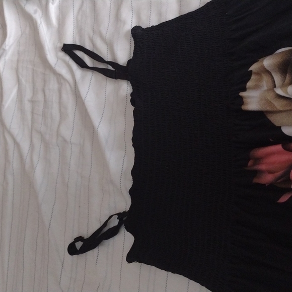 Spaghetti black dress - Picture 3 of 3